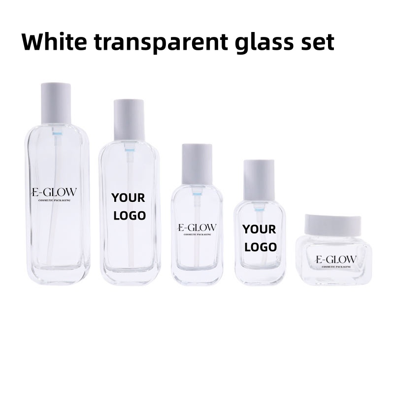 Luxury Skincare & Spa Photos - 【Logo na zamówienie】1 szt. Luksusowe, przezroczyste