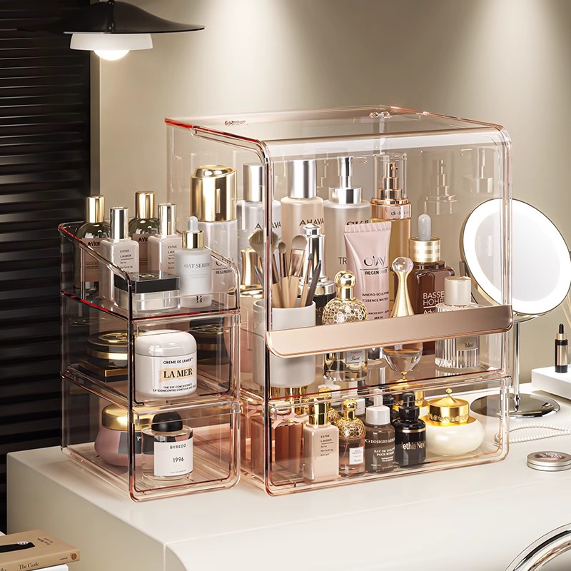 Luxury Skincare Collection - Luksusowy organizer kosmetyczny Akrylowa wieża do