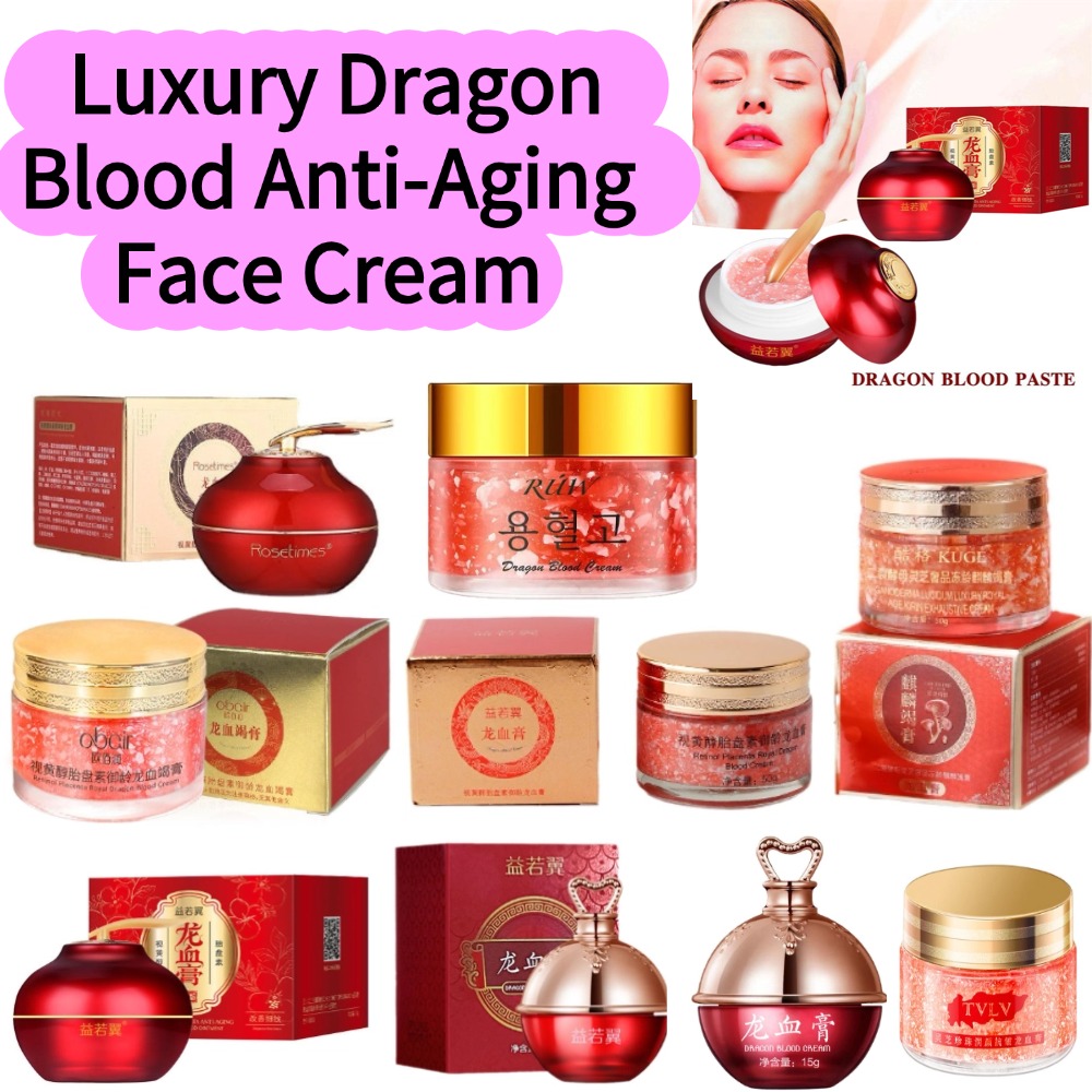 Luxury Skincare & Spa Photos - Luksusowy krem do twarzy z smoczą