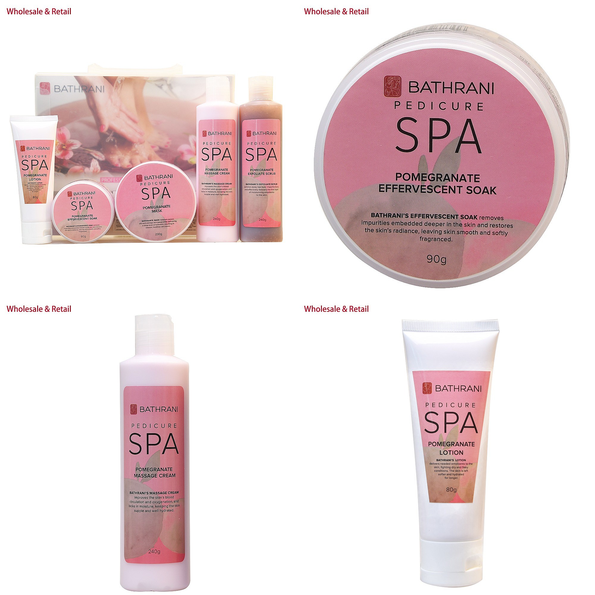 Luxury Skincare & Spa Photos - Zestaw do pedicure spa, 5-stopniowy system