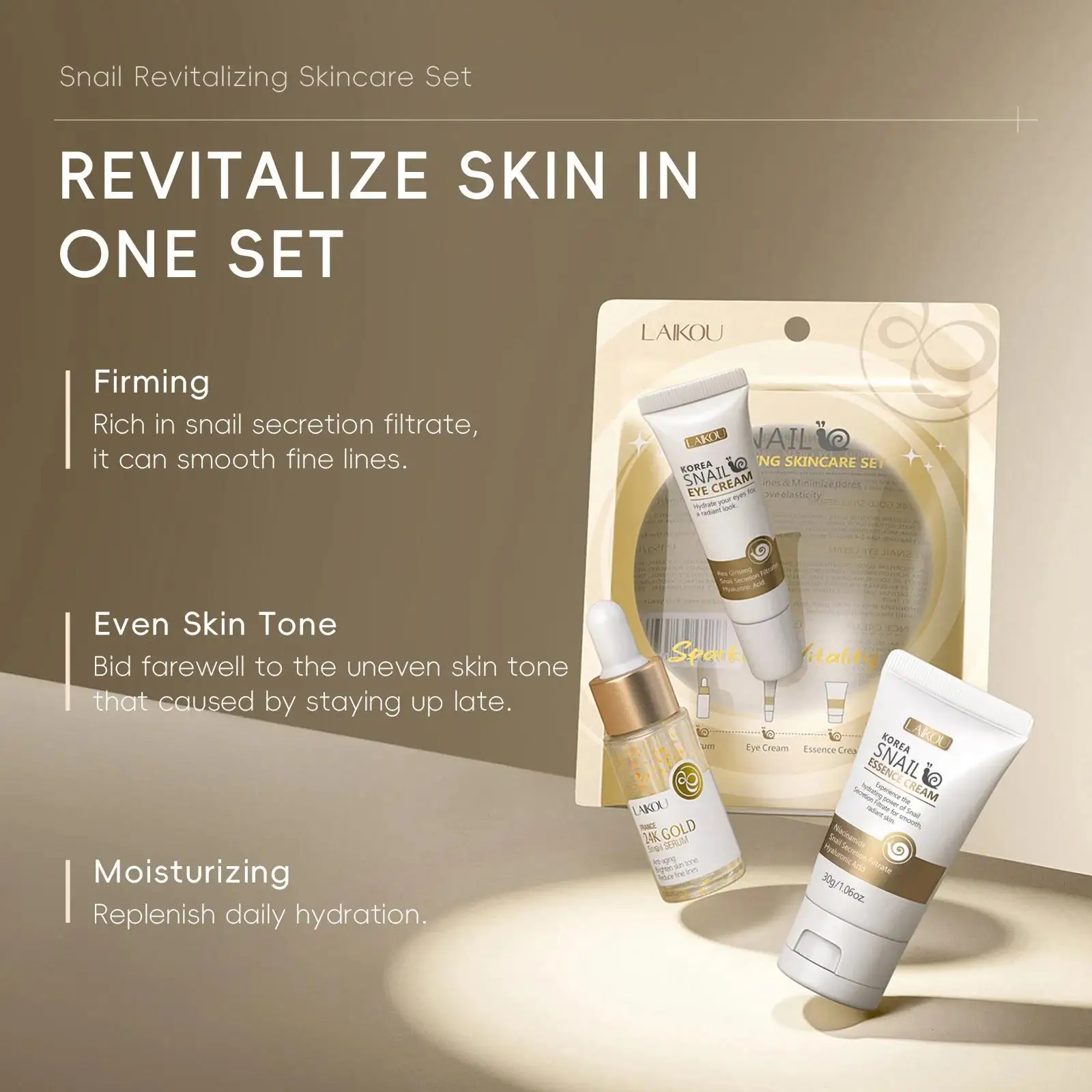 Zestaw serum, kremu pod oczy i – Luxury Skincare Lines recenzja i cena