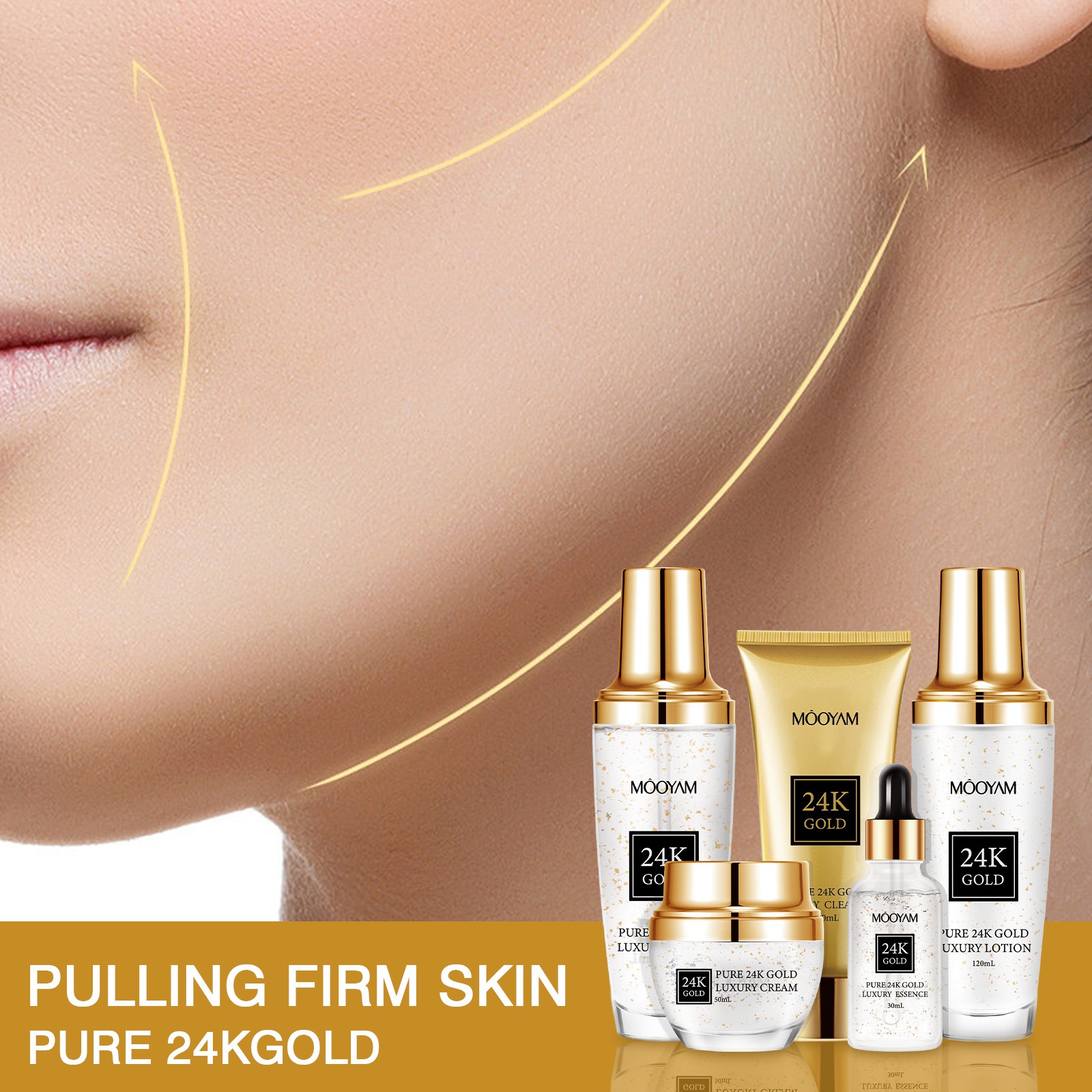 Złoty zestaw 24K LUXURY nawilż – Luxury Skincare Lines recenzja i cena
