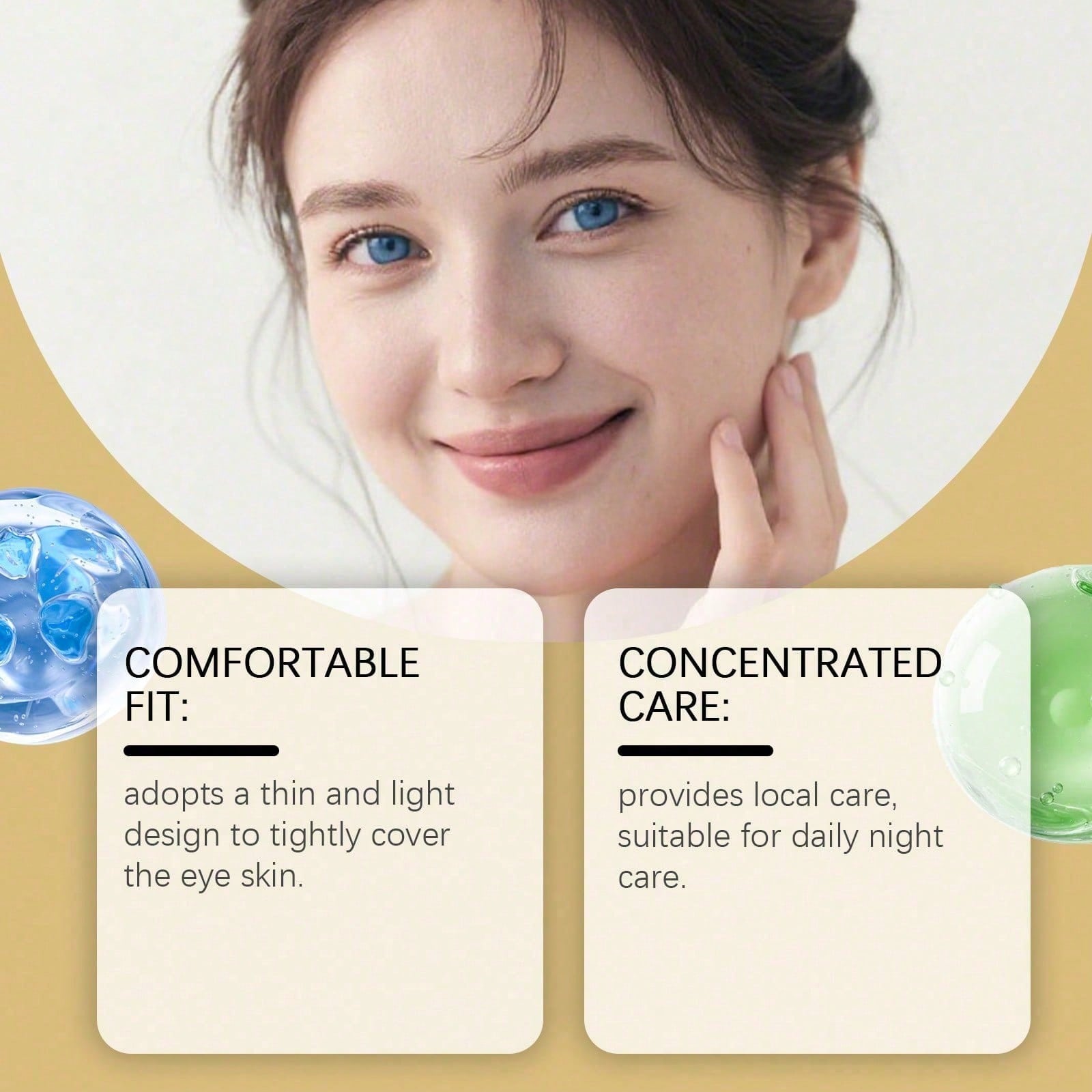 Maska pod oczy z 24-karatowego – Luxury Skincare Lines recenzja i cena