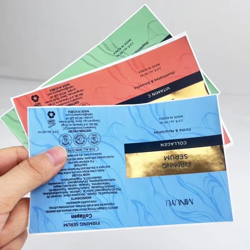 Naklejki biodegradowalne z wła – Luxury Skincare Labels recenzja i cena