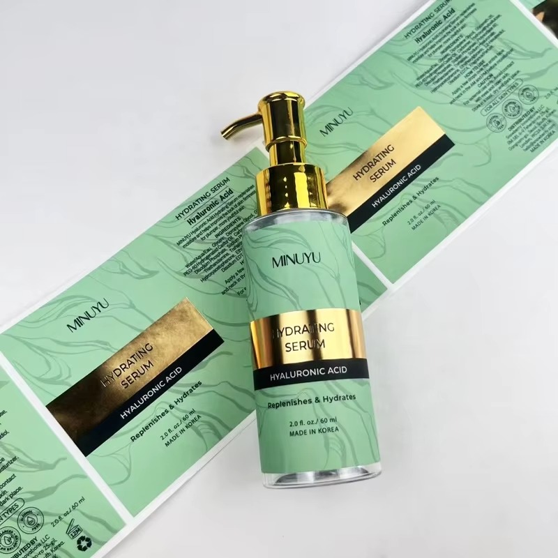 Naklejki biodegradowalne z wła – Luxury Skincare Labels recenzja i cena
